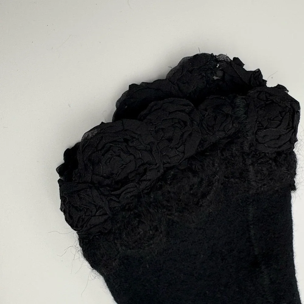 Arm Warmer Gloves One Size Womens Set Of 3 Dark Feminine Fairy Lace Luxury Color
